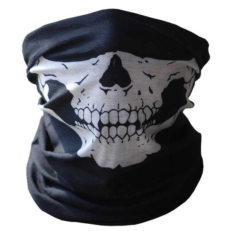 Skull Ghost Face Biker Mask.