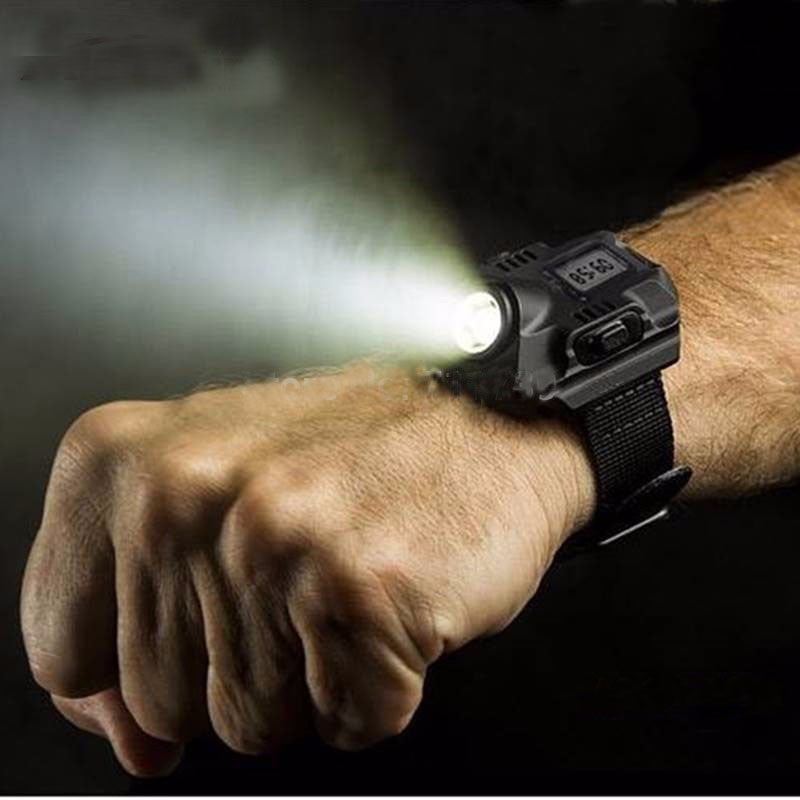 LED Flashlight Watch (Waterproof)