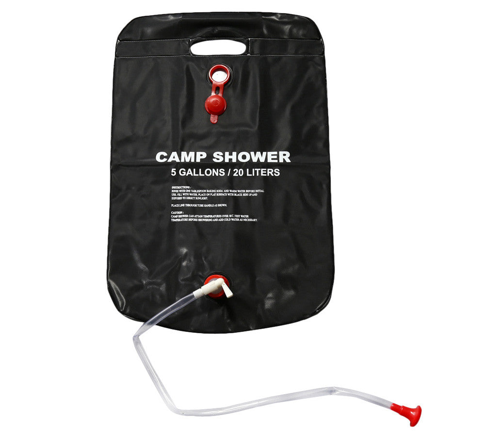 Outdoors Solar Portable Heated Shower Bag.