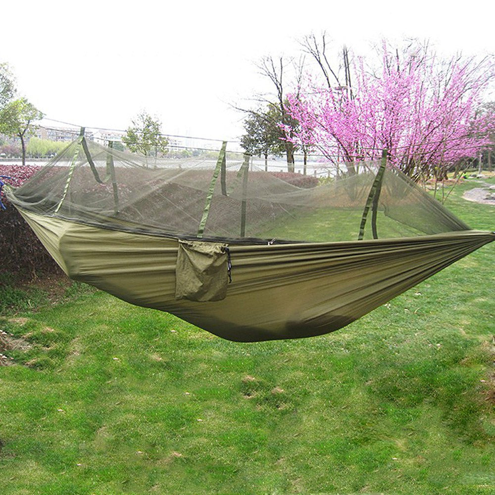 Portable Hammock Single-person With Mosquito Net.