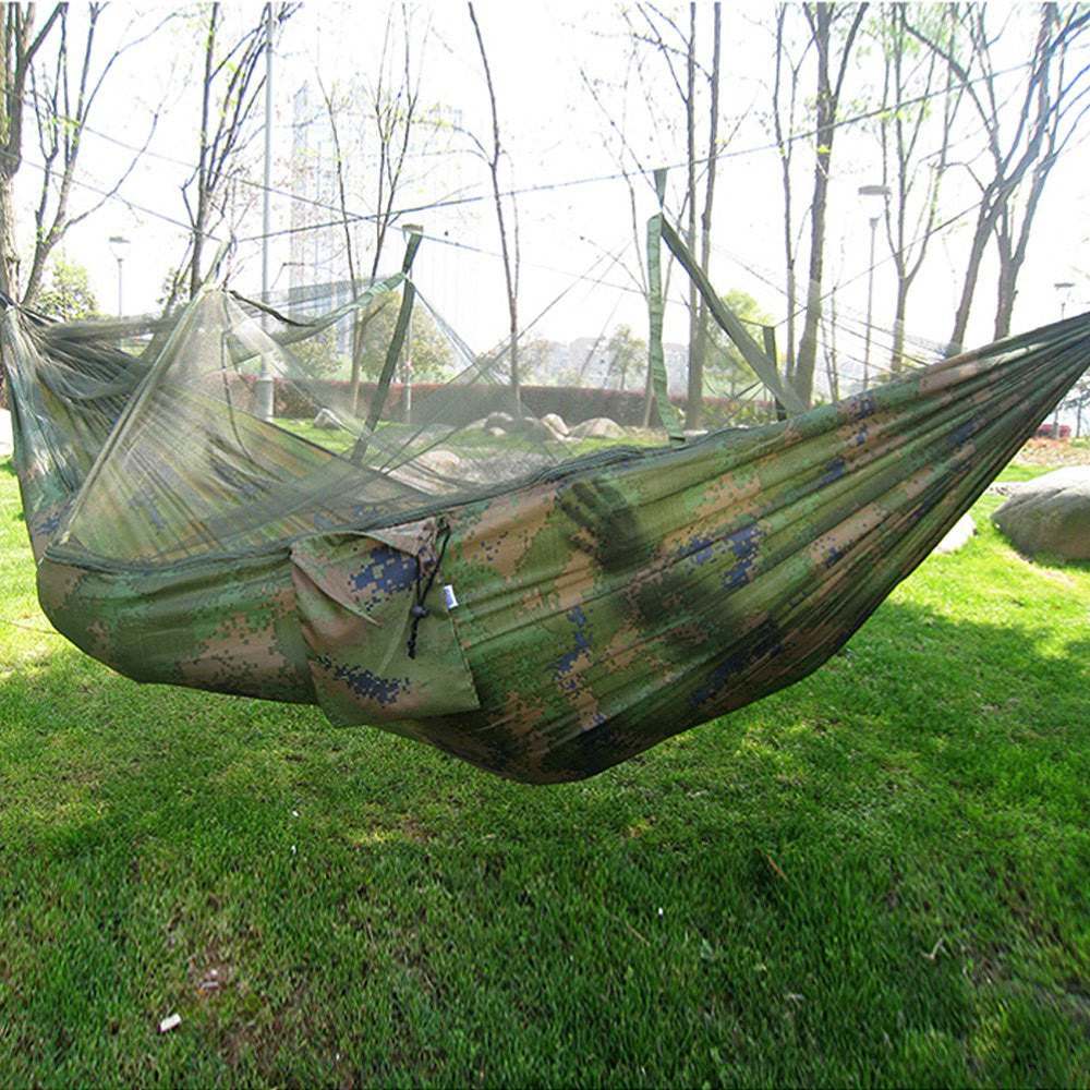 Portable Hammock Single-person With Mosquito Net.