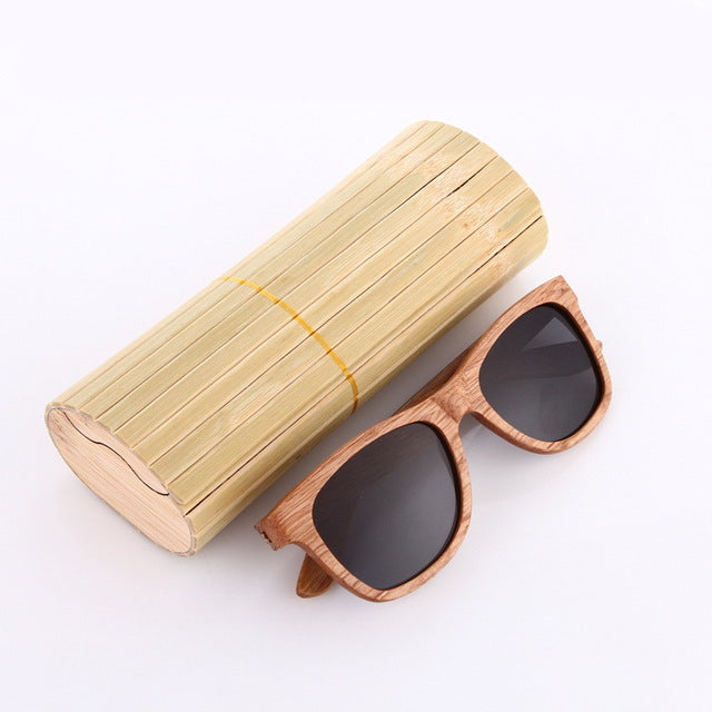 Unisex Zebra Wood Sunglasses