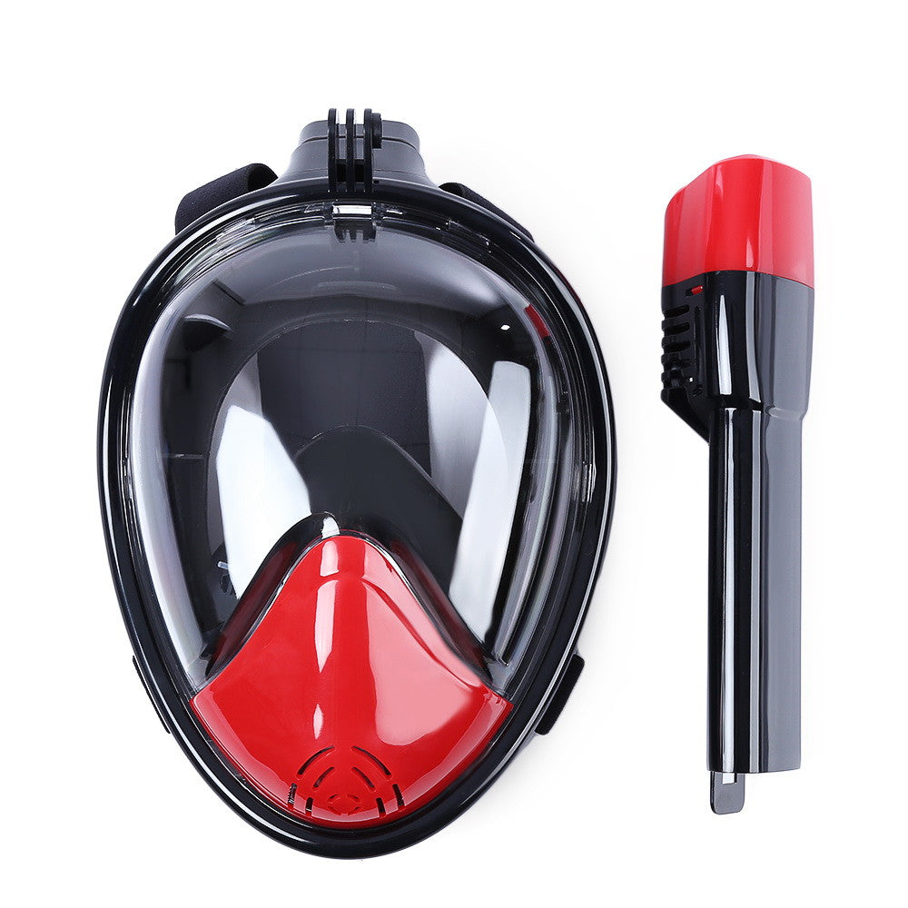 Full Face Diving Mask Snorkel Swimming Set.