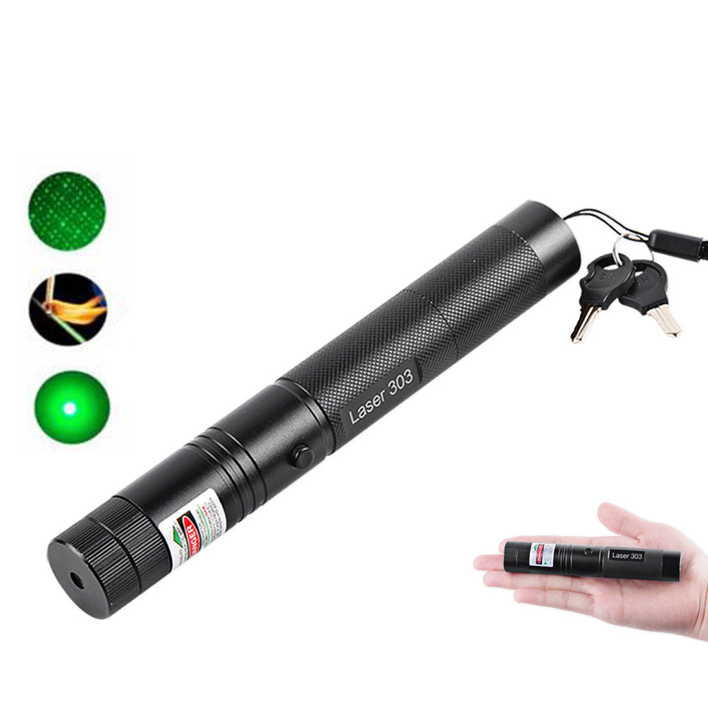 Powerful Green Laser Pointer 532nm 5mW.