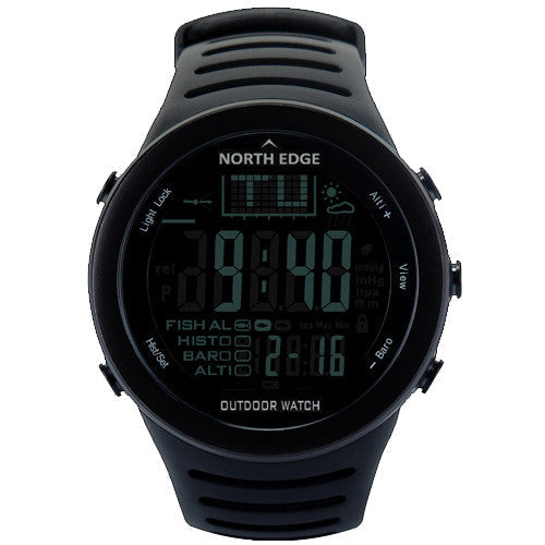 NORTH EDGE Mens Digital Hiking Watch