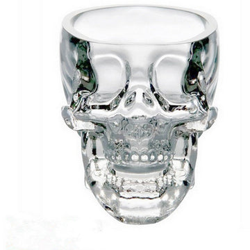 Skull Head Drinking Glass.