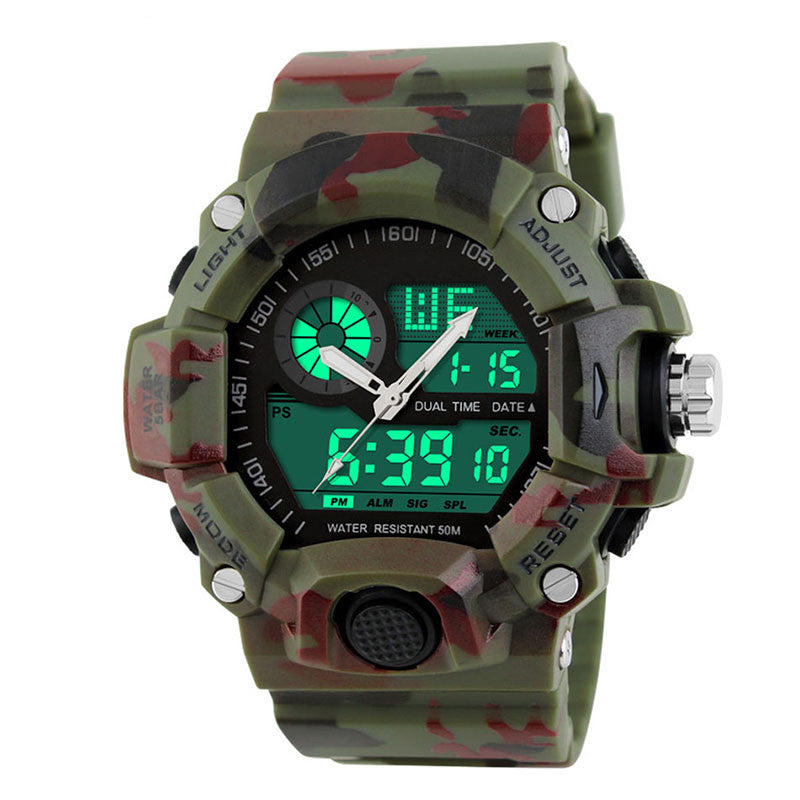 Men's G Style Digital Camo Watch.